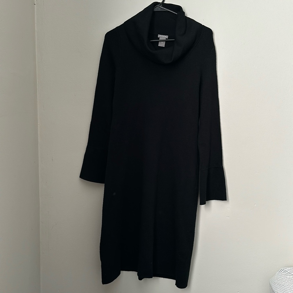 Ann Taylor Cowl Neck Turtleneck Sweater Dress